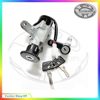 [Exciter Shop] BỘ Ổ KHOÁ EXCITER 2010, KHOÁ CỔ, KHOÁ YÊN, 2 CHÍA