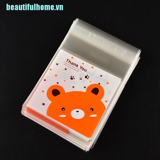 Bộ 100 Miếng Kính Hình Gấu Dễ Thương