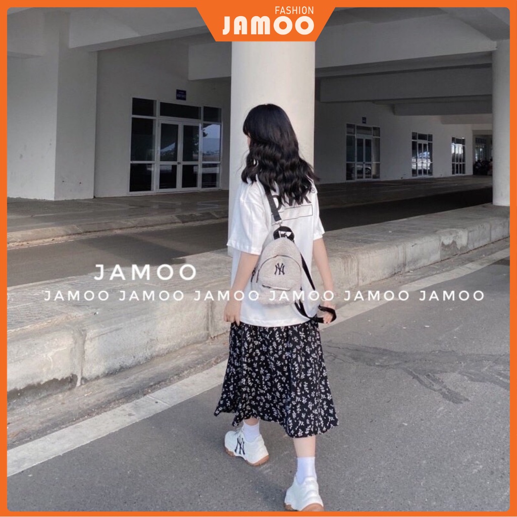 CHÂN VÁY HOA ULZZANG CẠP CHUN_ CHÂN VÁY DÀI JAMOO( Hình thật kèm video) | BigBuy360 - bigbuy360.vn