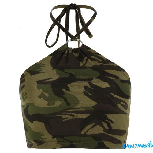 Áo không tay hở vai họa tiết rằn ri thời trang quyến rũ cho nữ | BigBuy360 - bigbuy360.vn