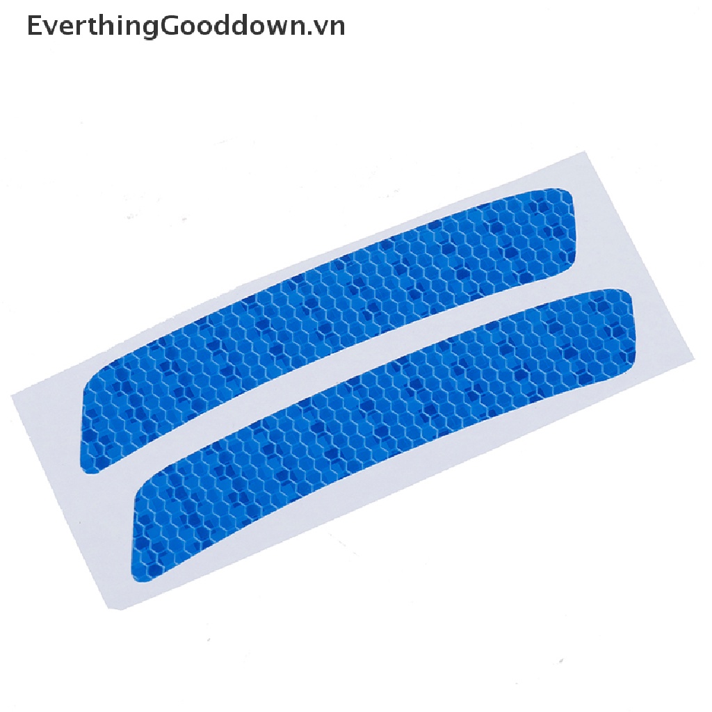 Everthinggooddown 2 Miếng Dán Phản Quang Cảnh Báo Cản Sau Xe Hơi