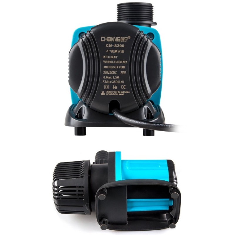 Bơm Chaning 2000L 13W AC - Bơm Chaning 2500L 18W AC - Bơm Chaning 3500L 25W AC - Bơm Chaning 6000L 40W AC