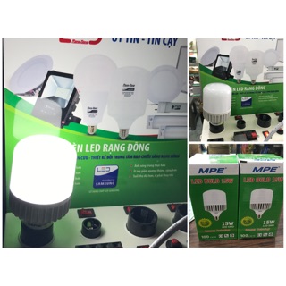 Đèn led búp 15w mpe