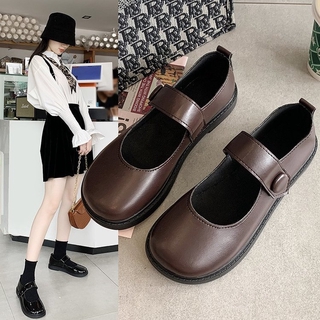 Giày cao gót mũi tròn phong cách thanh lịch cho nữ