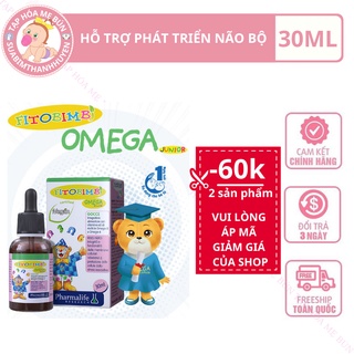 Fitobimbi Omega Junior - Phát triển trí não cho bé