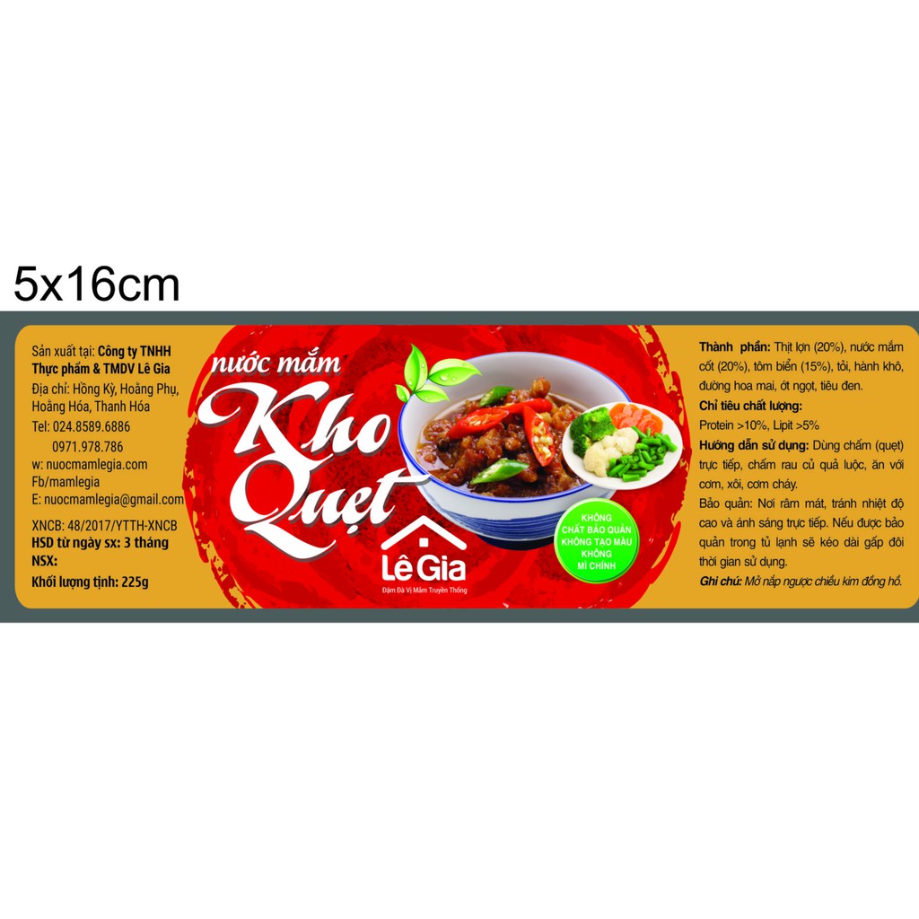 Mắm Kho Quẹt Lê Gia - Hũ thủy tinh 240g | BigBuy360 - bigbuy360.vn