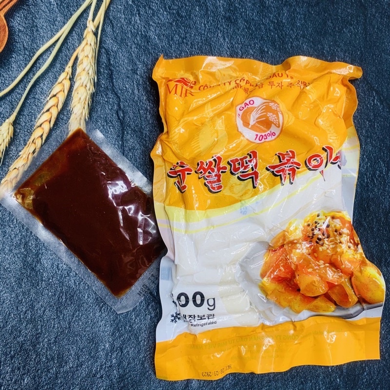 BÁNH GẠO TOKBOKI HÀN QUỐC 500G