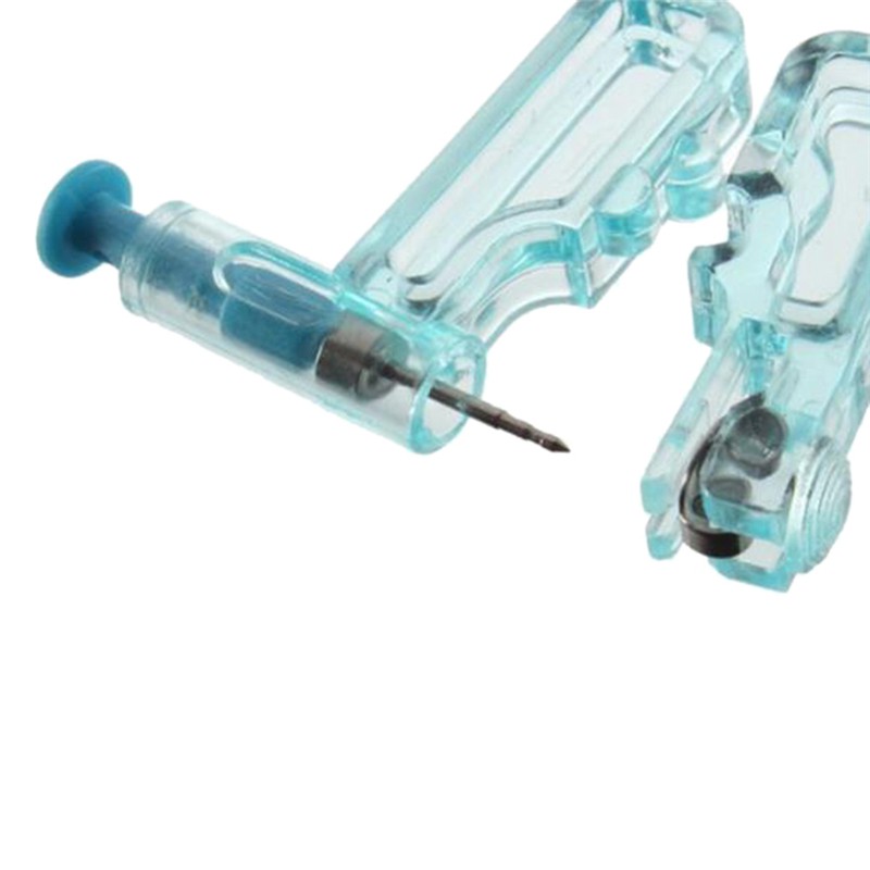 Dụng cụ xỏ lỗ khuyên tai không đau dùng một lần an toàn