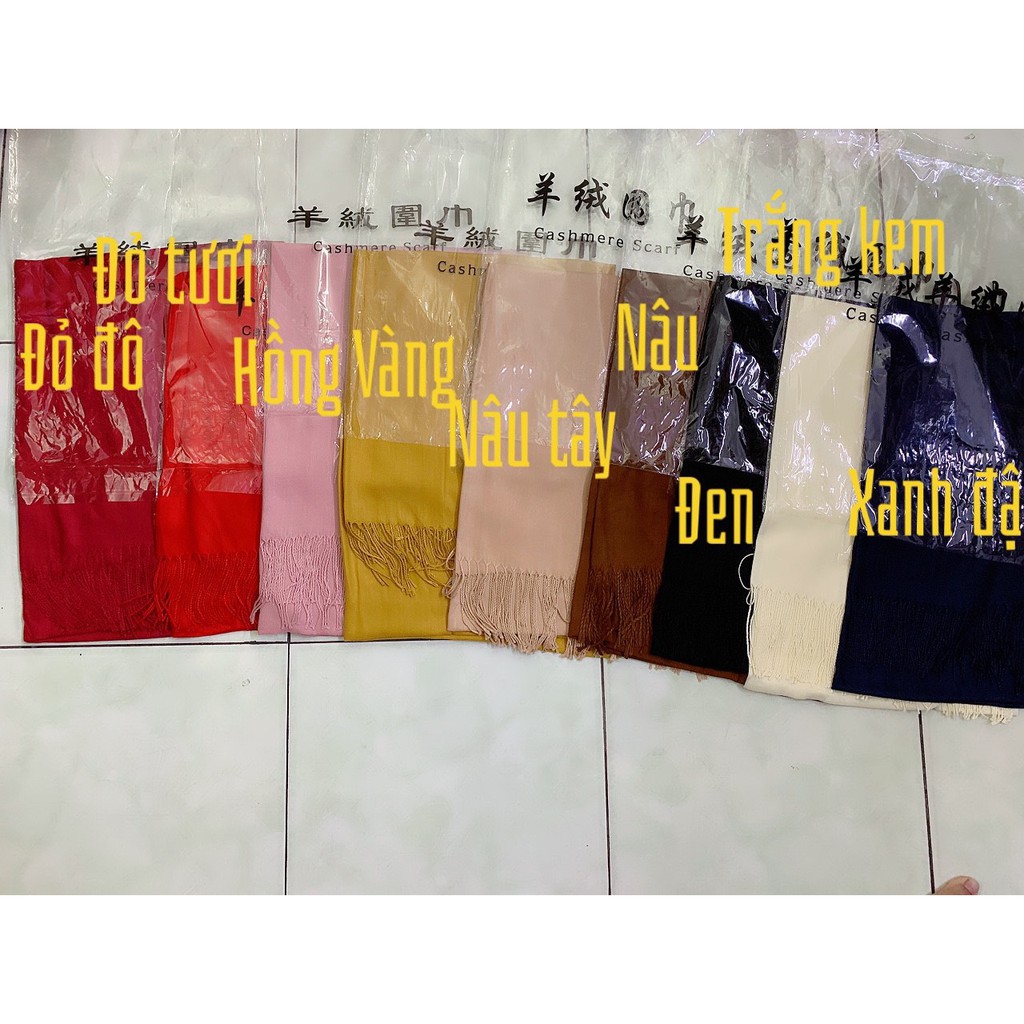 KHĂN CASHMERE KHĂN CHOÀNG CỔ CAO CẤP HÀNG LOẠI I