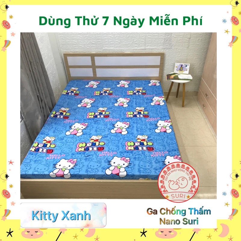 Ga Chống thấm Nano suri, Kitty xanh