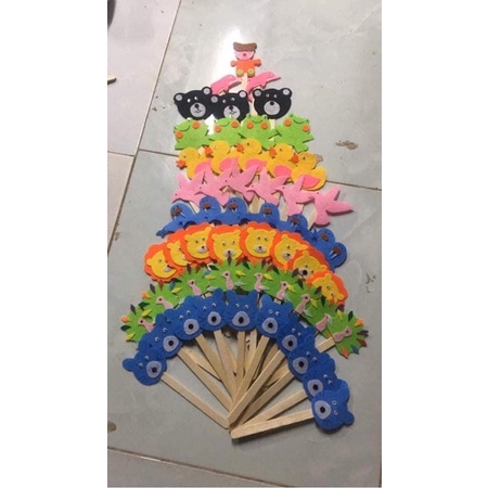 Bộ 55 que toán các chủ đề