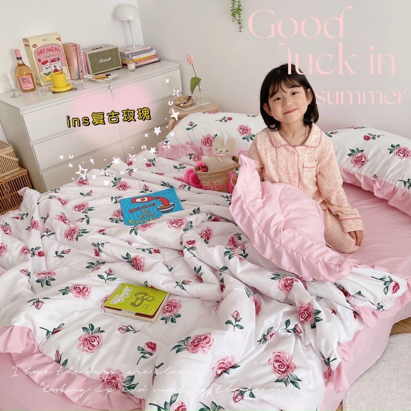 [HOT HOT] Bộ Chăn Ga Gối Cotton Đũi Bèo Chăn Chần Hè Cao Cấp Mẫu Mới 2021