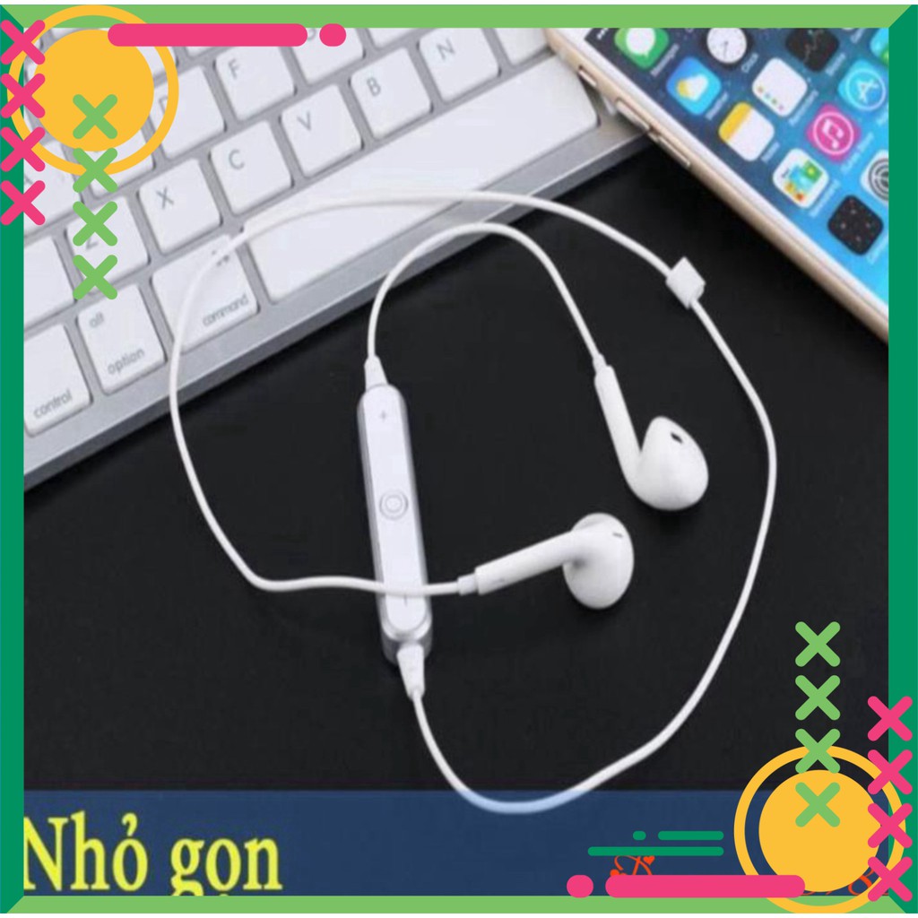 [FREE SHIP] 💥[GIÁ HỦY DIỆT]💥Tai nghe bluetooth thể thao không dây S6 ĐẸP- NHỎ GỌN- ÂM THANH CỰC HAY 💥SIÊU RẺ💥