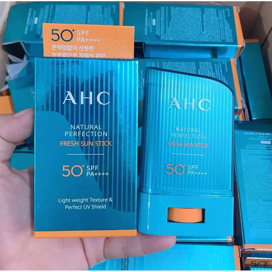 CHỐNG NẮNG DẠNG THỎI AHC NATURAL PERFECTION FRESH SUN STICK SPF50+PA++++14g