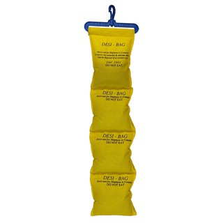 Gói hút ẩm clay 1kg (đóng dây 4 túi) vỏ vàng