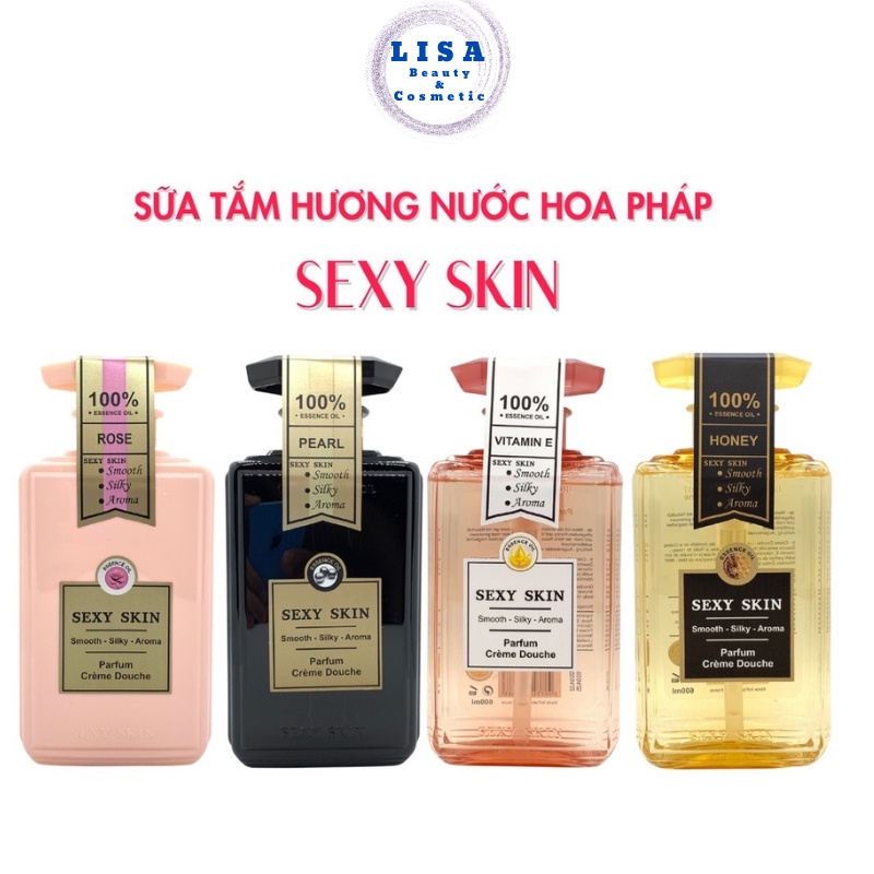 Sữa Tắm Nước Hoa Sexy Skin 600ml Của Pháp.