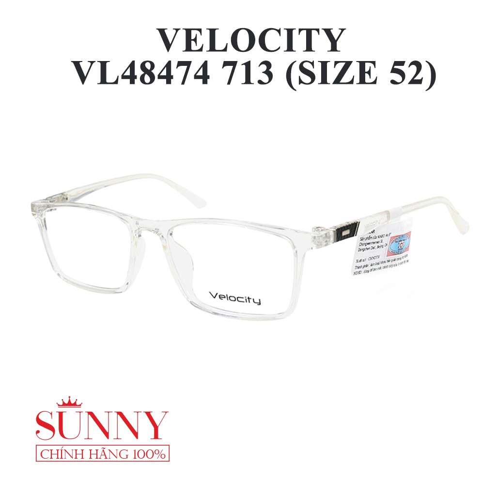 VL48474 - Gọng kính Velocity chính hãng, bảo hành toàn quốc