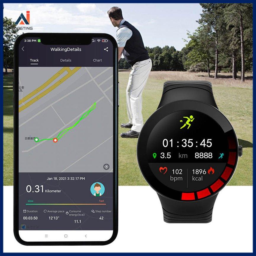 E3 Waterproof Smart Watch Sleep Heart Rate Test Motion Monitoring Calorie