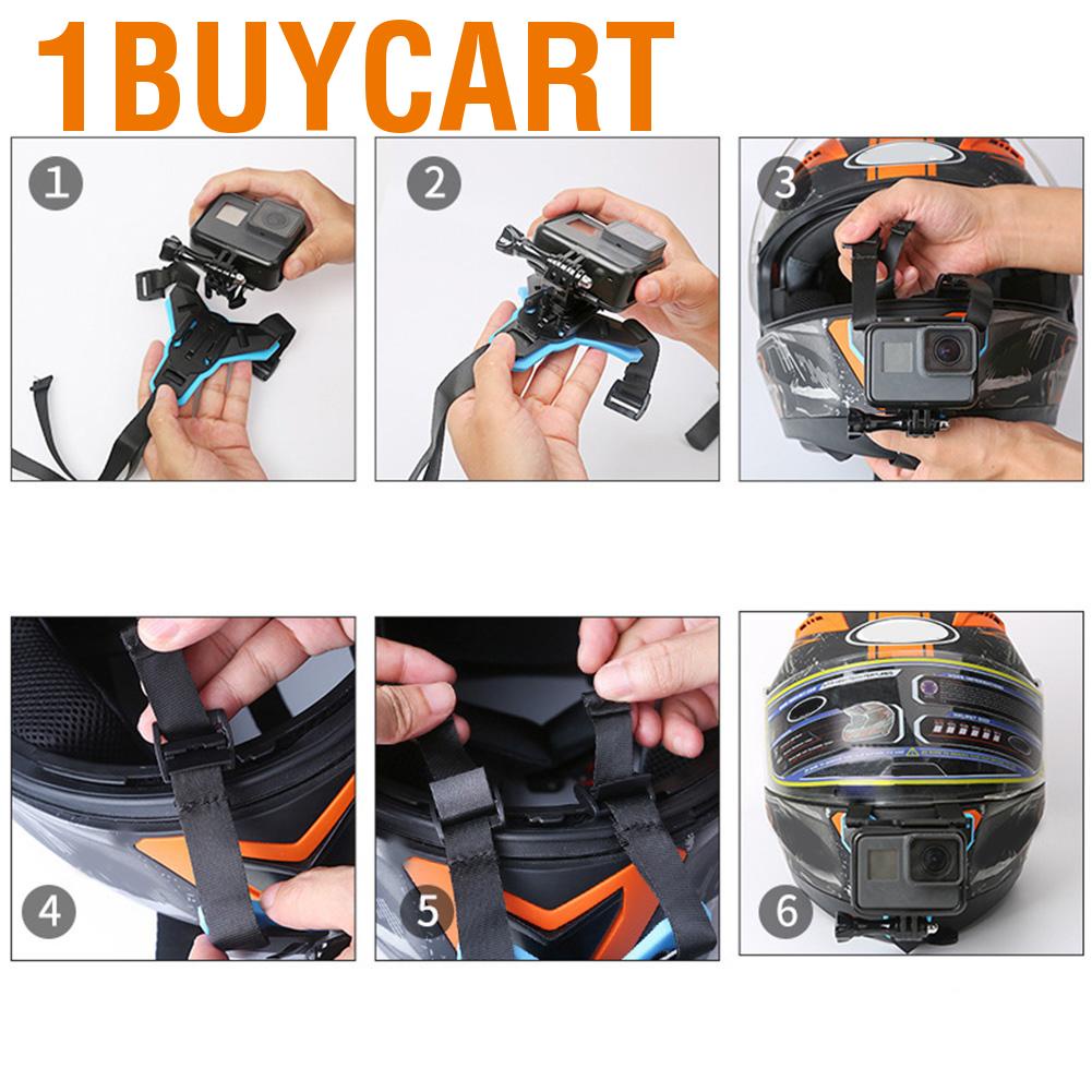 Dây đai gắn máy GoPro hero 6/5/4 chuyên dụng nón bảo hiểm