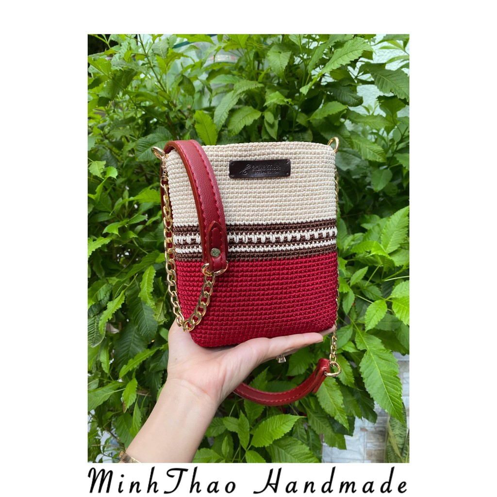 Dây đeo da phối xích