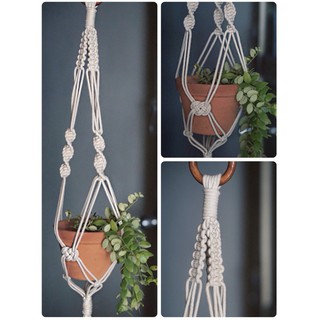 Treo cây Macrame MMP02 (trang trí nhà cửa, quán cafe, homestay...)