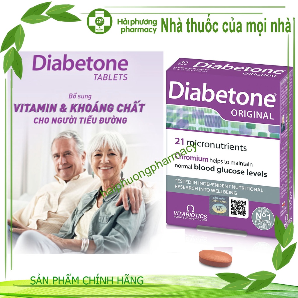 Diabeton hộp 30 viên , Ngăn ngừa biến chứng của bệnh tiểu đường. Duy trì sự ổn định của đường huyết