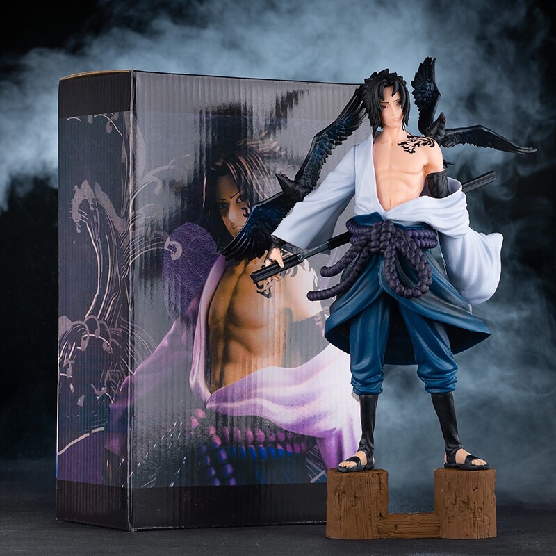 [CÓ ĐẾ +CAO 28CM ] MÔ HÌNH UCHIHA SASUKE CAO 28CM KÈM 2 CHIM &amp; ĐẾ SIÊU ĐẸP - MÔ HÌNH NARUTO