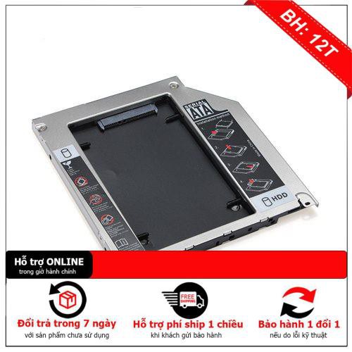 [BH12TH] Caddy Bay HDD SSD SATA 3 9.5mm/12.7mm - Khay ổ cứng