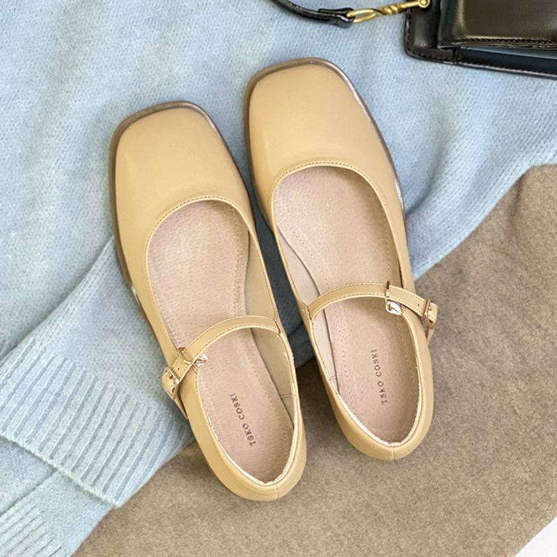 Giày mary jane hàn đế thấp