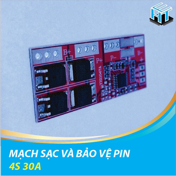 MẠCH SẠC VÀ BẢO VỆ PIN 4S 30A  lithium