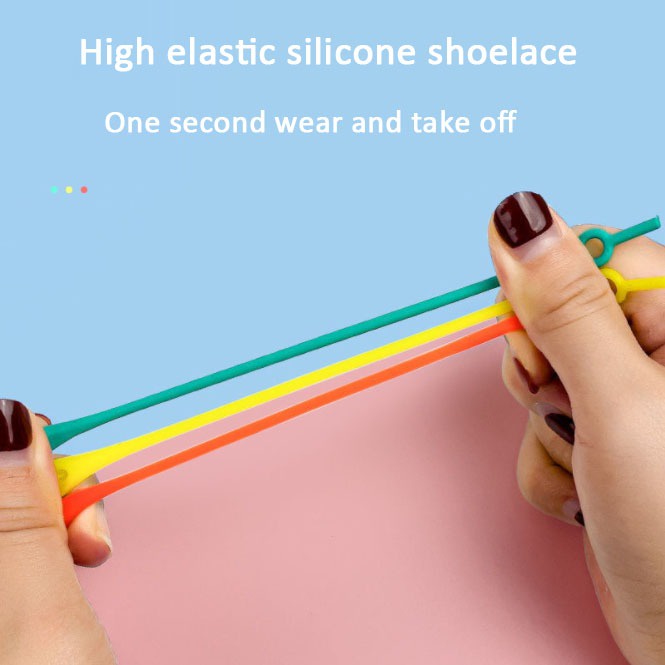 Dây Giày Cao Su Đàn Hồi Thông Minh HICKIES LACING SYSTEM - Bộ 14 dây