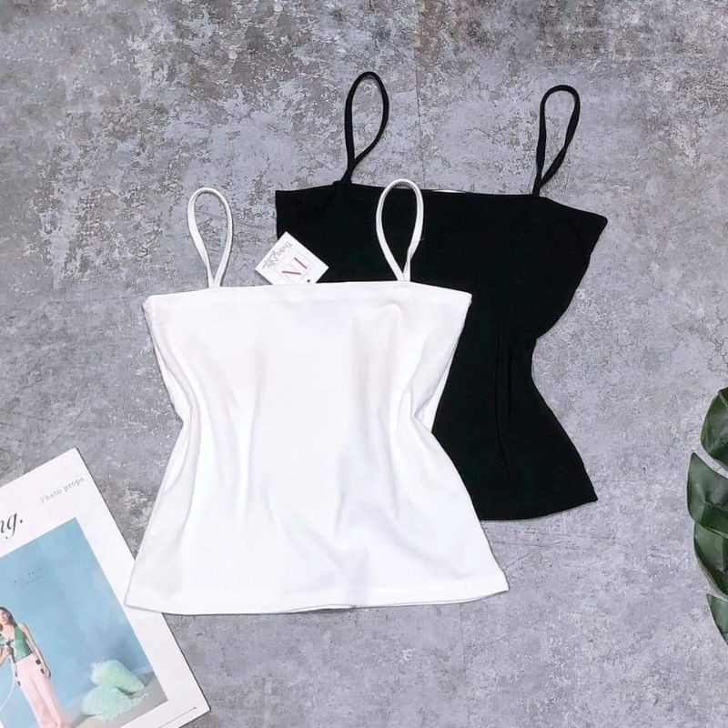 BEST SELLER .ÁO DÂY THUN TRƠN BASIC