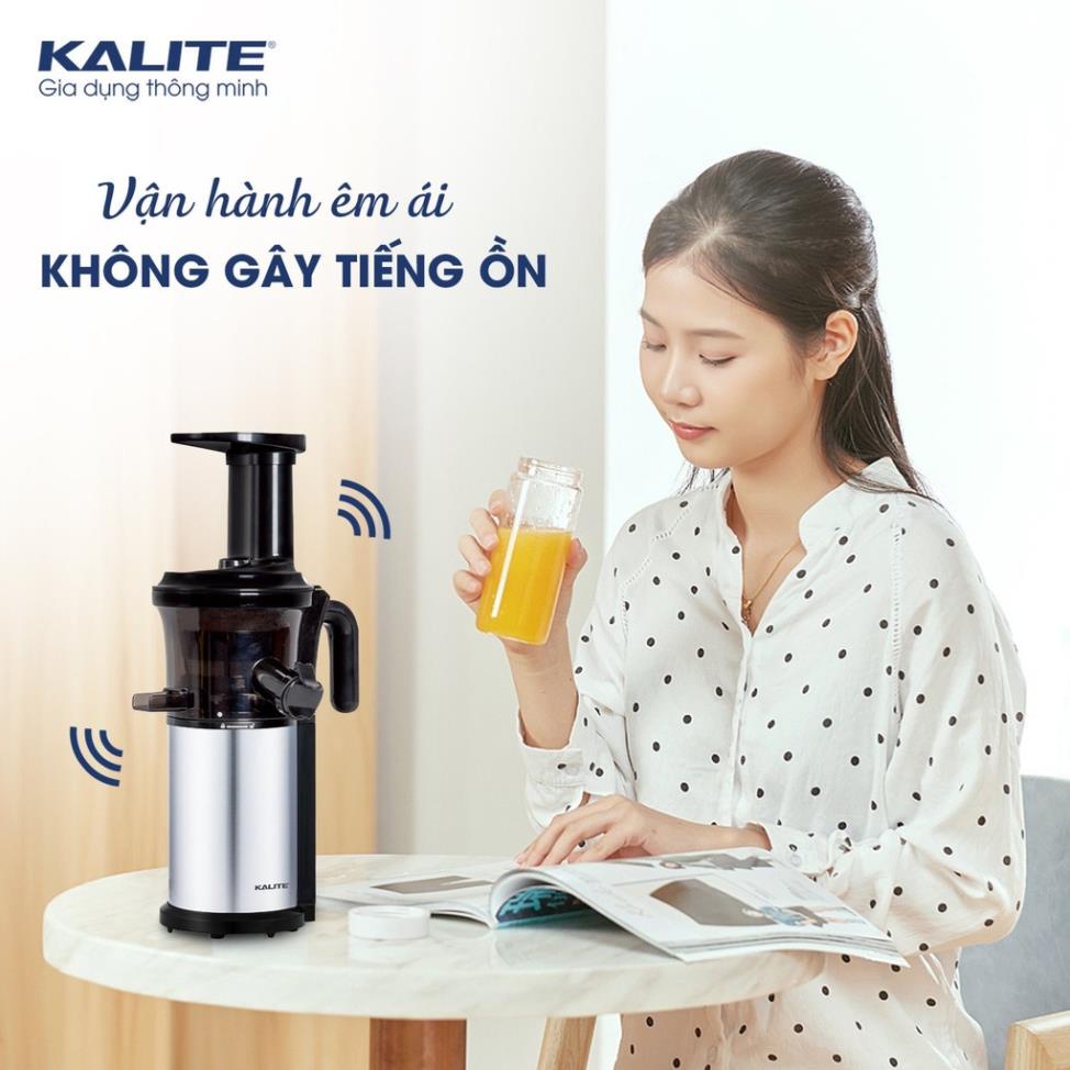 Máy Ép Chậm Kalite KL-531 Tiêu Chuẩn Châu Âu Ép Trái Cây Kiệt Bã 200Ml, Công Suất 200W - Hàng Chính Hãng