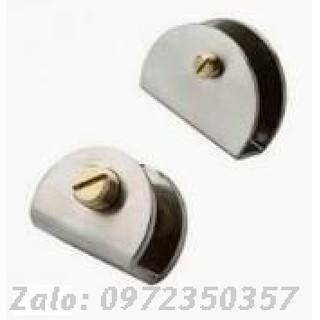 Kẹp kính bán nguyệt lớn/nhỏ cố định với tường hàng Vickini 64020 (vỉ 2 cái)