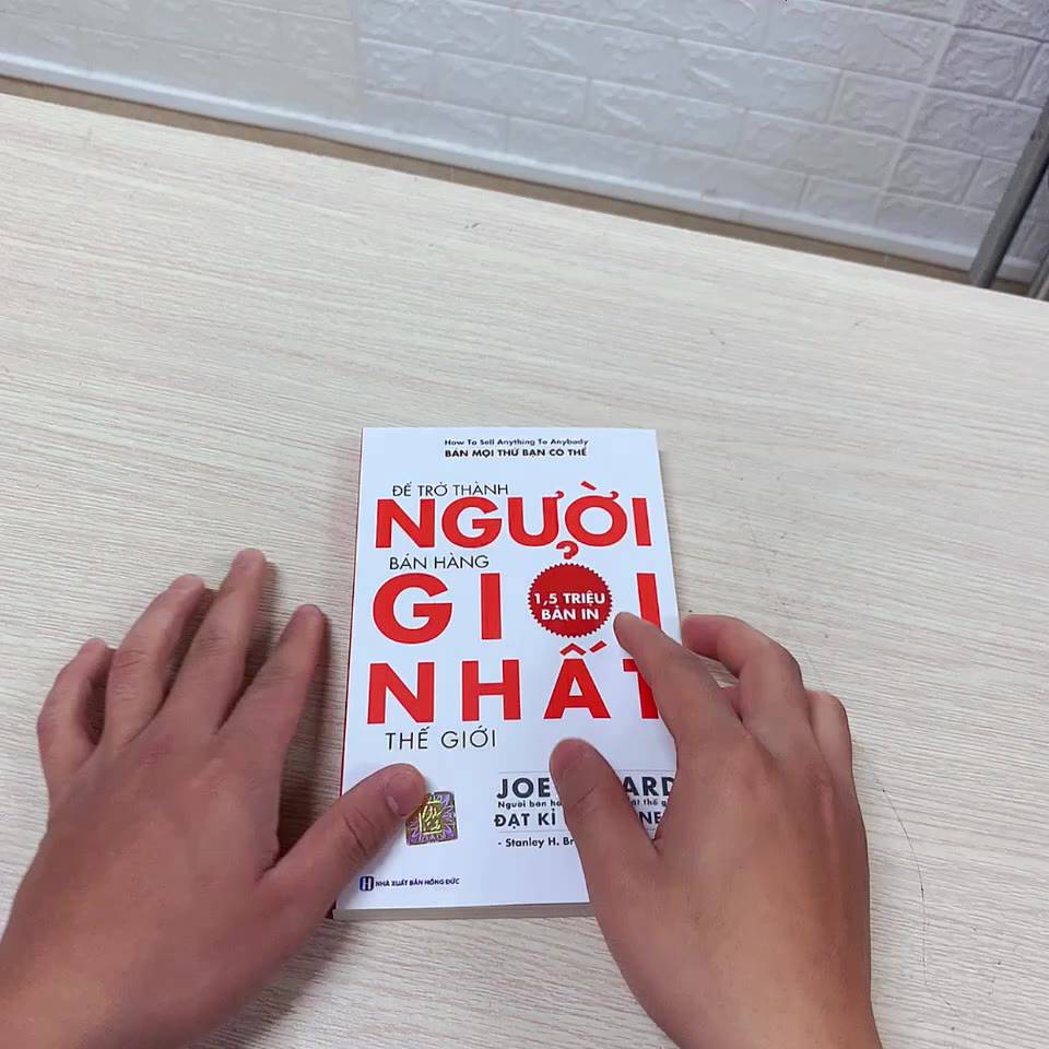 Sách - Để Trở Thành Người Bán Hàng Giỏi Nhất Thế Giới | BigBuy360 - bigbuy360.vn