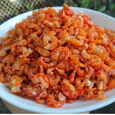 Khô tôm ngon đặc sản Cà Mau 1KG phơi sấy tự nhiên, KHÔNG tẩm phẩm màu, KHÔNG chất bảo quản. Thịt tôm dai và ngọt