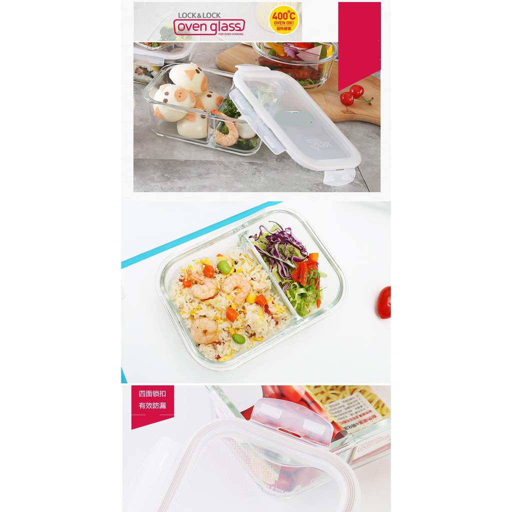 Hộp chia ngăn LocknLock dung tích 1050ml mã sản phẩm LL447C hàng chính hãng! | BigBuy360 - bigbuy360.vn