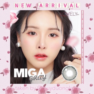 [Kính Áp Tròng] Miga Gray