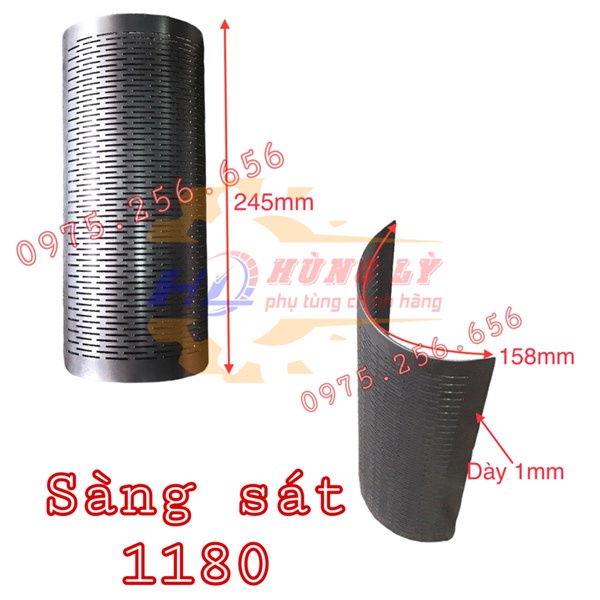 Sàng Sát 1180 phụ tùng máy nghiền sát phụ tùng máy nông nghiệp phụ tùng Hùng Lỳ