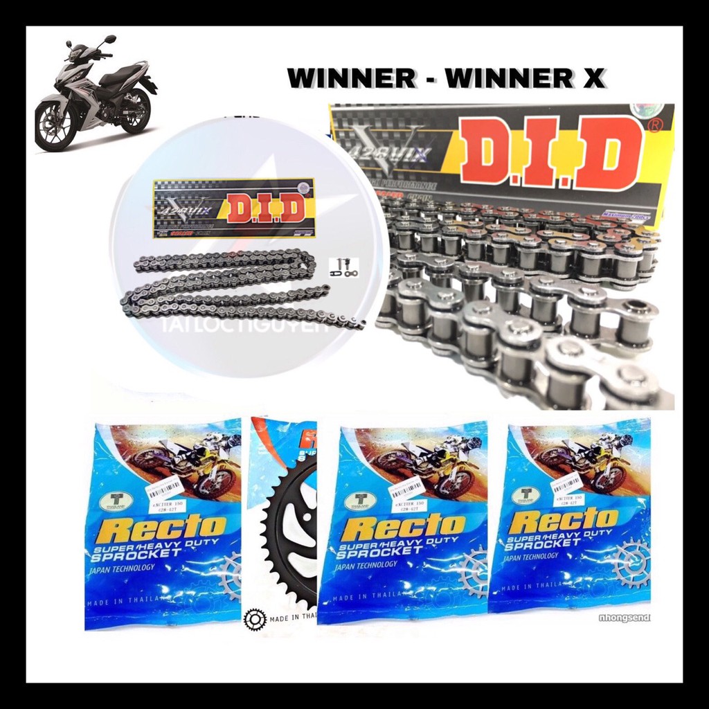 BỘ NSD SONIC-WINNER/WINNERX-RAIDER-RAIDER FI - SÊN DID PHỐT CAO SU + NHÔNG DĨA RECTO