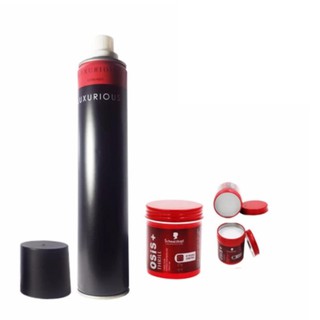 Combo Sáp vuốt tóc Osis và Gôm Luxurious