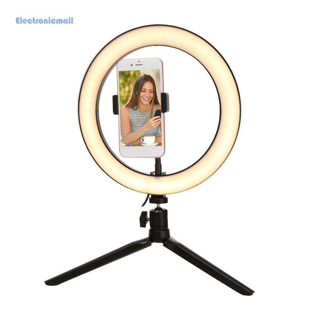 Đèn Led Tròn 10 Inch Hỗ Trợ Chụp Ảnh Kèm Điều Khiển Từ Xa