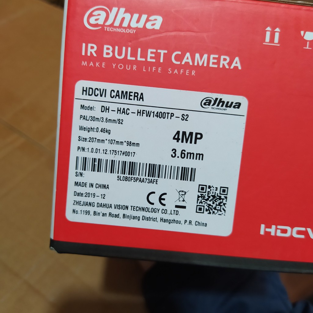 Camera Dahua DH-HAC-HFW1400TP 4.0MP