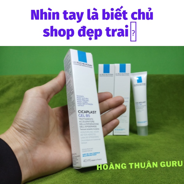B5 La roche posay cicaplast 40ml - gel dưỡng ẩm phục hồi da, làm dịu, làm mượt, làm mát phù hợp cho cả da dầu