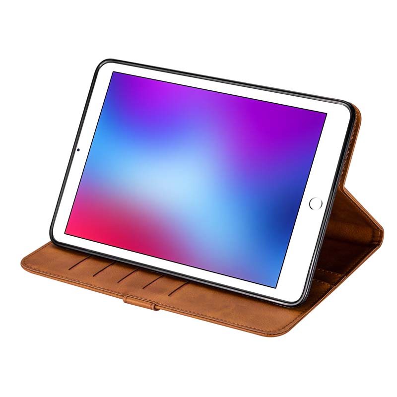 Bao Da Máy Tính Bảng Pu Dạng Ví Có Khóa Kéo Và Giá Đỡ Cho 2020 Ipad 8 10.2 Inch Gen 7 2019 Ipad Air 3 Pro 10.5 Inch Ốp