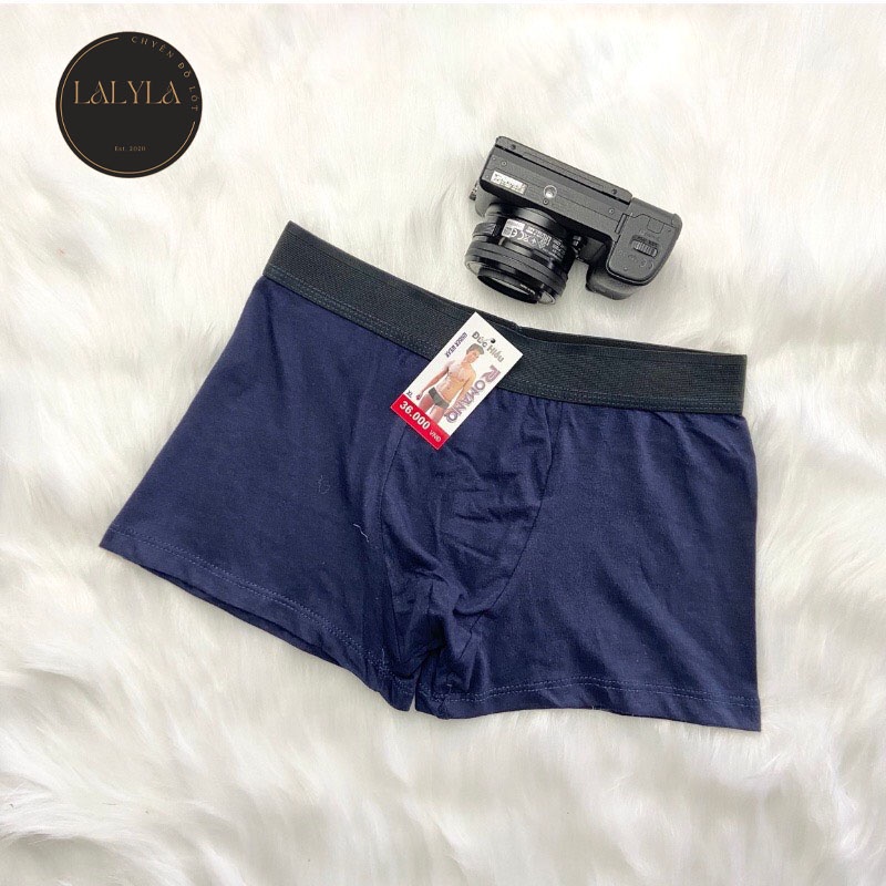 Quần sịp nam, quần lót, quần xì nam boxer đùi chất cotton đẹp giá sinh viên NINESIX