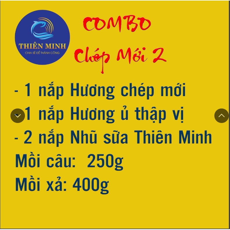 Tinh mùi câu chép mới Thiên Minh