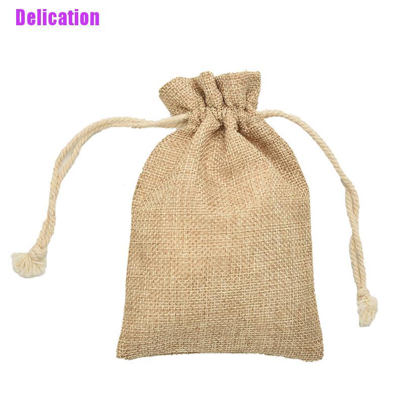 Túi Dây Rút mini Vải Bố Dành Cho Đám Cưới