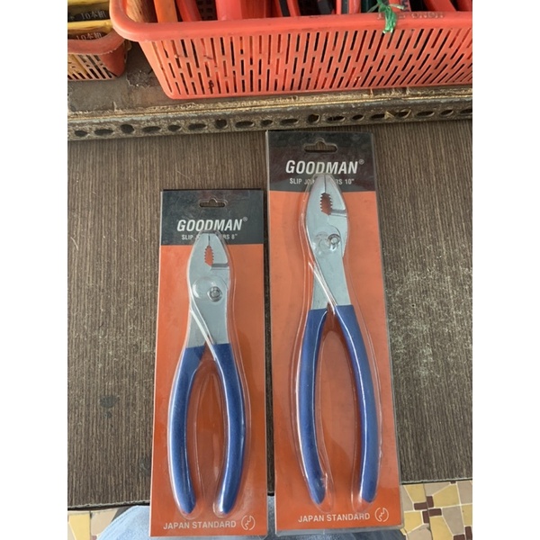 Kìm 2 lỗ Goodman, Kềm 2 lỗ Goodman 8inch - 10inch chính hãng