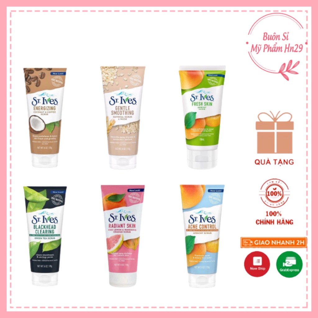 [Mã COSDAY giảm 8% đơn 150K] Tẩy Tế Bào Chết St.Ives 170g